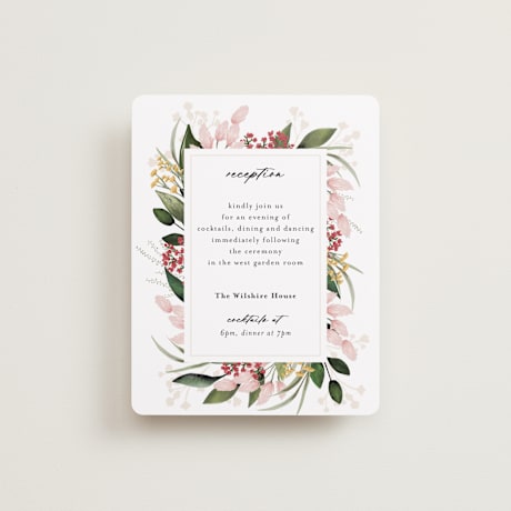Reception Cards