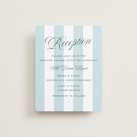 Reception Cards