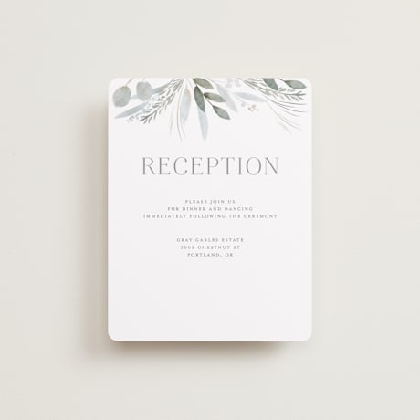 Reception Cards