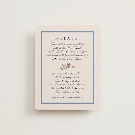 Reception Cards