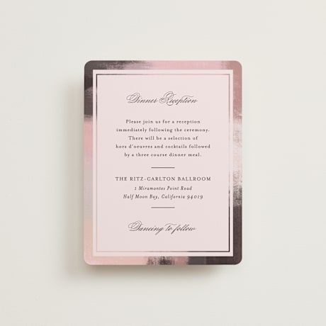 Reception Cards