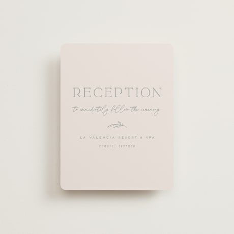 Reception Cards