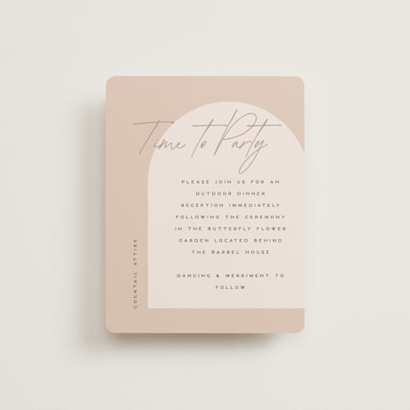 Reception Cards