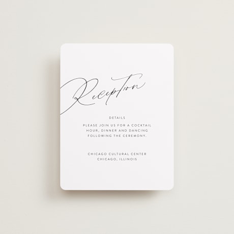 Reception Cards