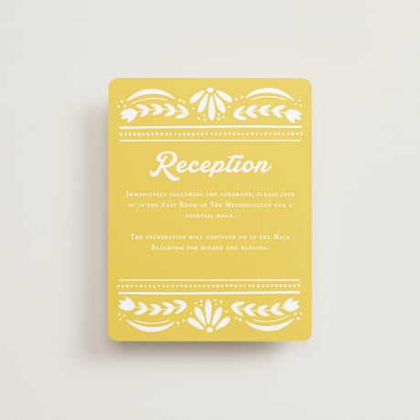 Reception Cards