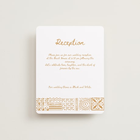 Reception Cards