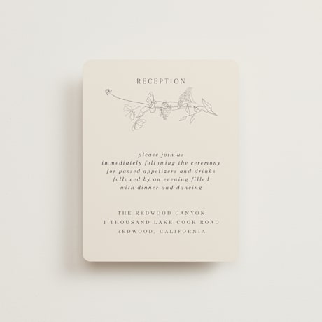 Reception Cards