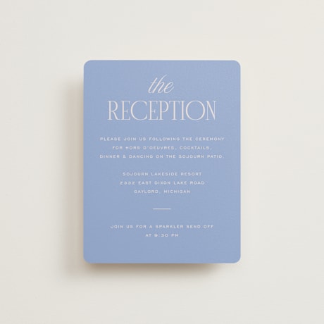 Reception Cards