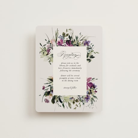 Reception Cards