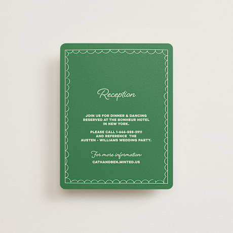 Reception Cards
