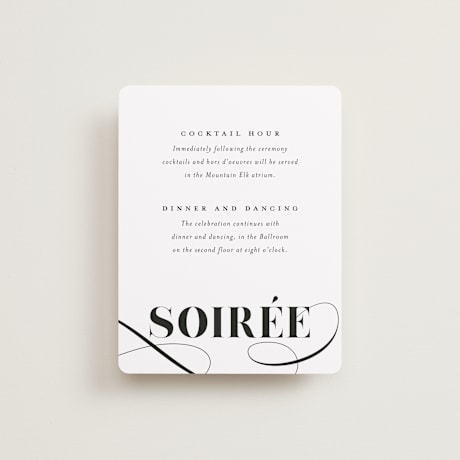 Reception Cards
