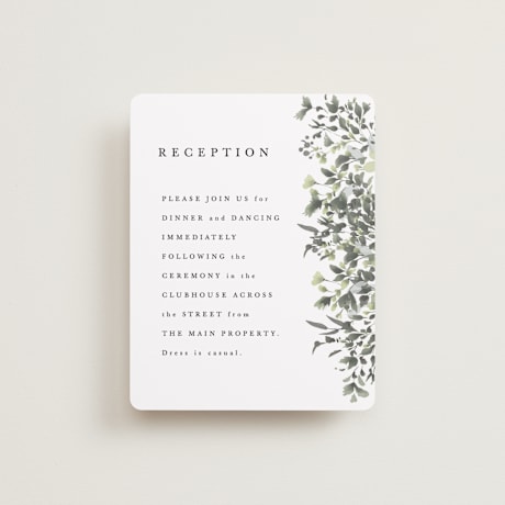 Reception Cards