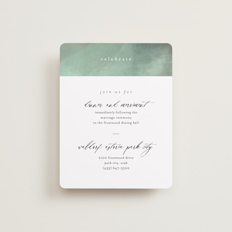 Reception Cards