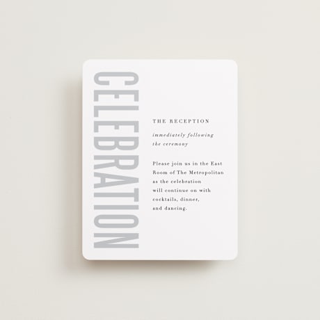 Reception Cards