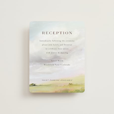 Reception Cards