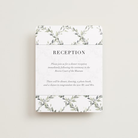 Reception Cards