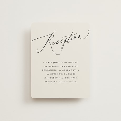 Reception Cards