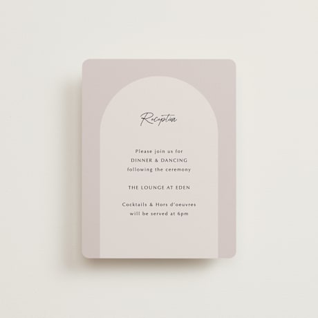 Reception Cards