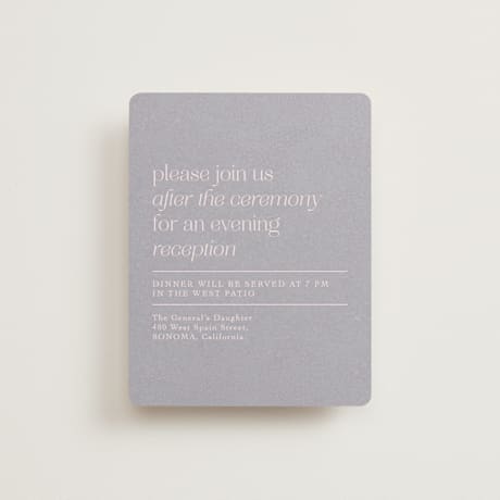 Reception Cards