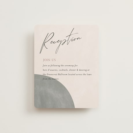 Reception Cards