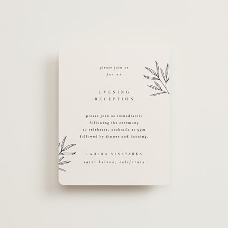 Reception Cards