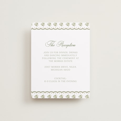 Reception Cards