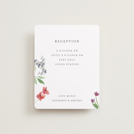 Reception Cards