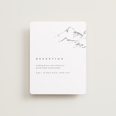 Reception Cards