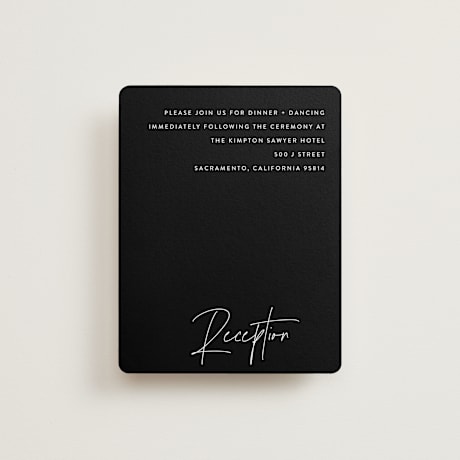 Reception Cards