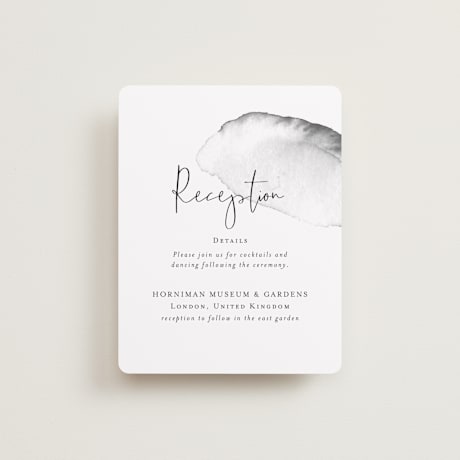 Reception Cards