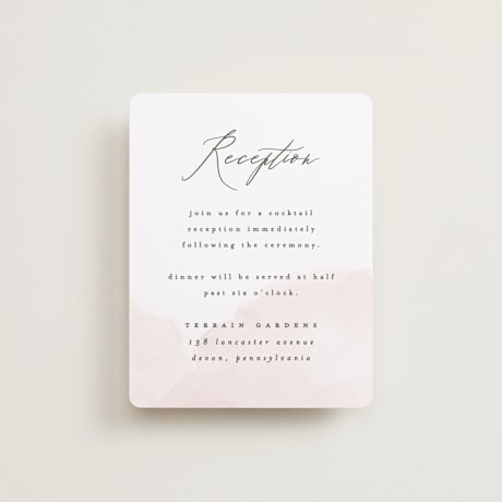 Reception Cards