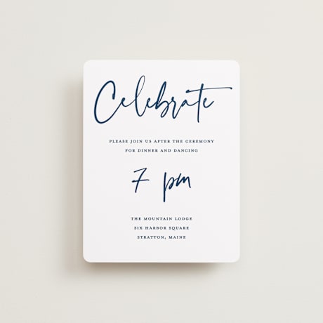 Reception Cards