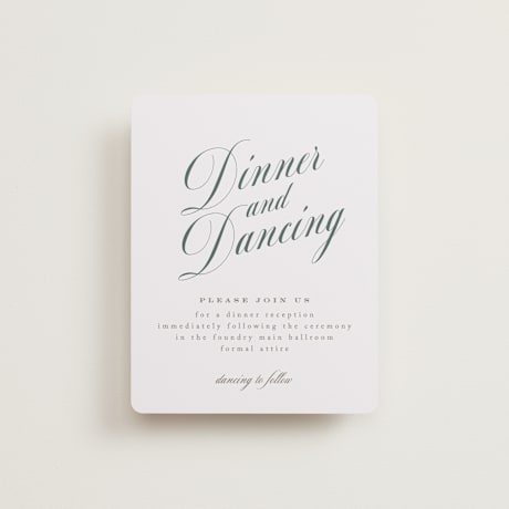 Reception Cards