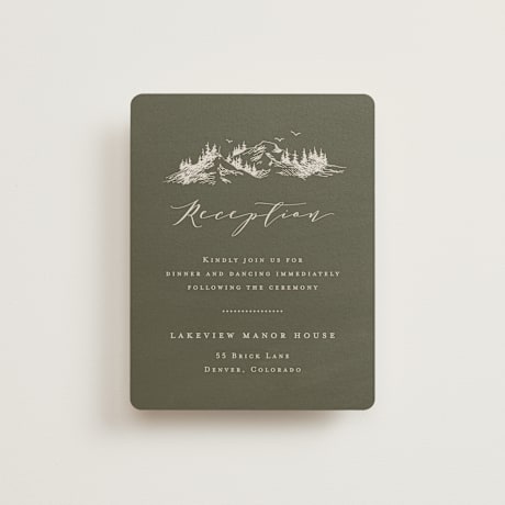 Reception Cards