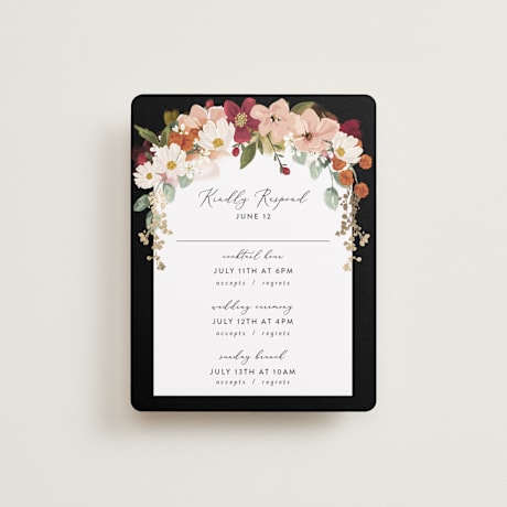 Multi-Event RSVP Cards