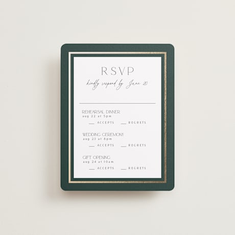 Multi-Event RSVP Cards