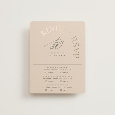 Multi-Event RSVP Cards