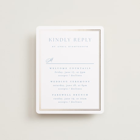 Multi-Event RSVP Cards