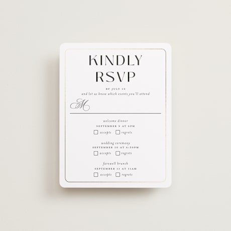 Multi-Event RSVP Cards