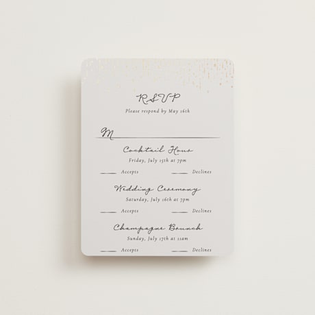 Multi-Event RSVP Cards