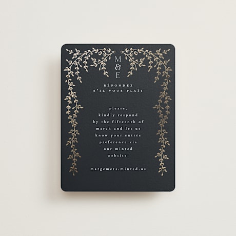 RSVP Online Enclosure Cards
