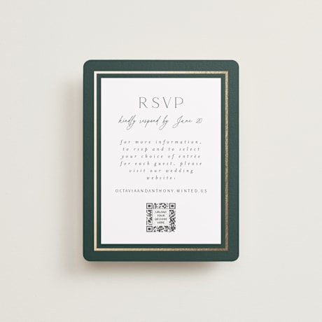RSVP Online Enclosure Cards