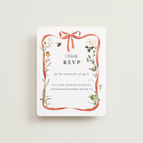 RSVP Online Enclosure Cards