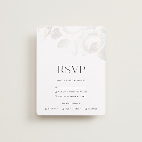 Gloss-Press RSVP Cards