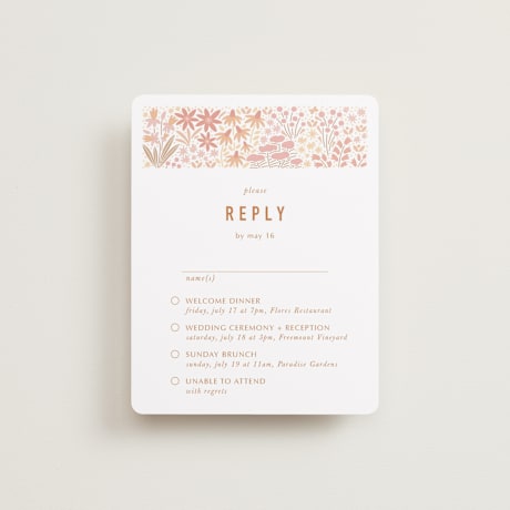 Multi-Event RSVP Cards