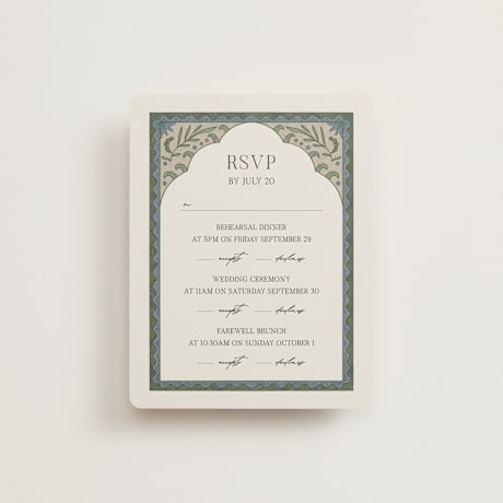 Multi-Event RSVP Cards