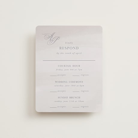 Multi-Event RSVP Cards