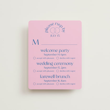 Multi-Event RSVP Cards