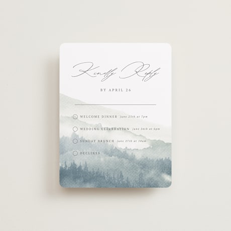 Multi-Event RSVP Cards