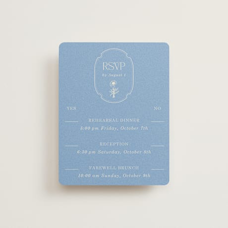 Multi-Event RSVP Cards